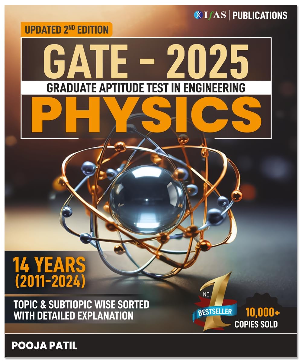 GATE Physics PYQ 2025 Book | Previous Year Solved Questions Paper